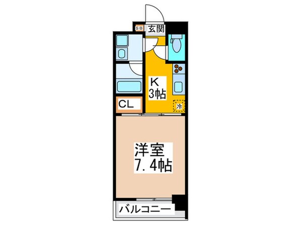 アルモニー中もずの物件間取画像